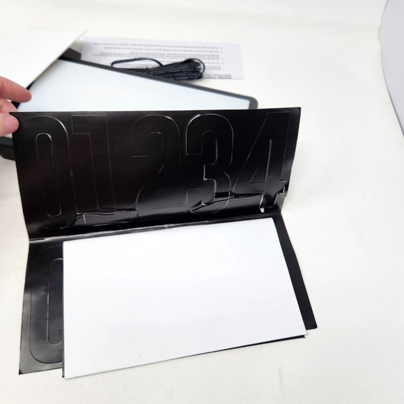 Westek SL-ALWR Address Light Led Wired LT 5.125Hx 10"W x 1"D Black - Picture 15 of 16